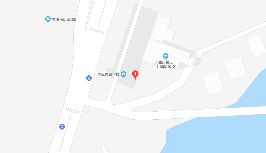 重庆第二外国语学校国际部地图图片