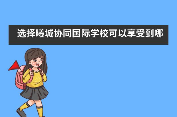 选择曦城协同国际学校可以享受到哪些服务?