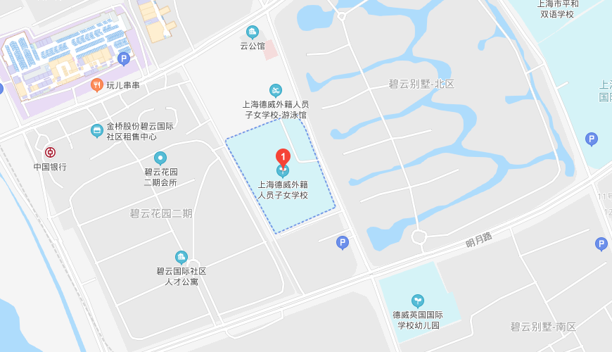 上海德威外籍人员子女学校地图图片