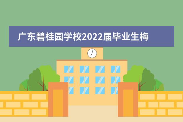 广东碧桂园学校2022届毕业生梅玥祺访谈