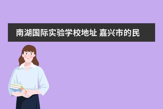 南湖国际实验学校地址 嘉兴市的民办小学有哪些?