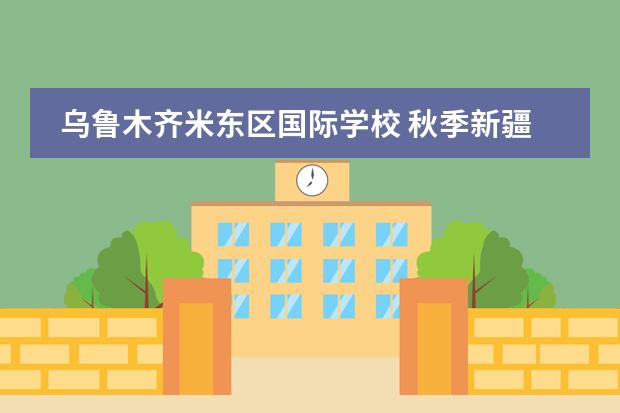 乌鲁木齐米东区国际学校 秋季新疆乌鲁木齐中小学新校区各项设施、首次招生情况