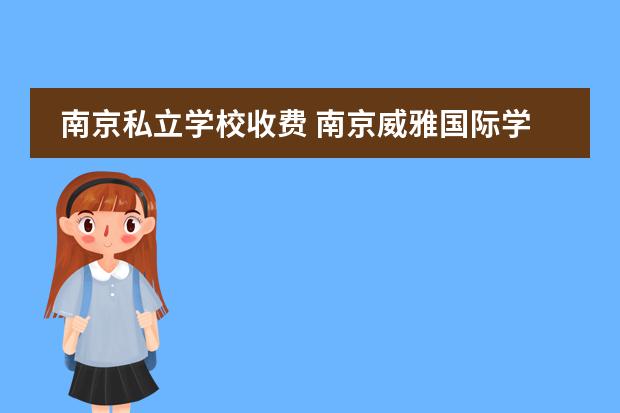 南京私立学校收费 南京威雅国际学校一年学费