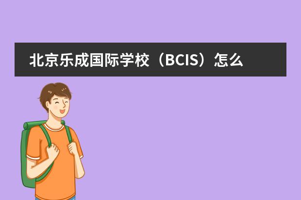 北京乐成国际学校（BCIS）怎么样？