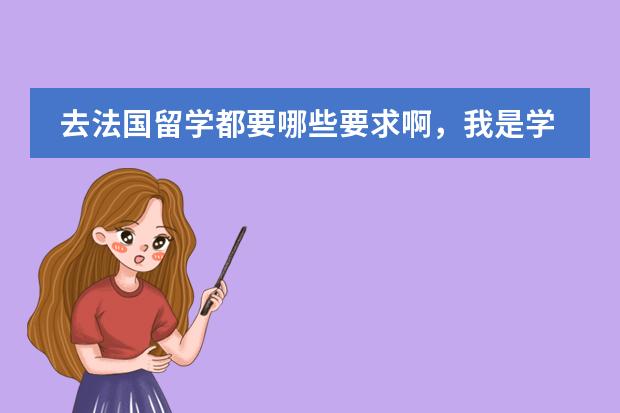 去法国留学都要哪些要求啊，我是学平面设计的
