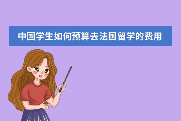 中国学生如何预算去法国留学的费用？
