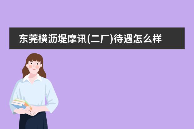 东莞横沥堤摩讯(二厂)待遇怎么样，工作轻松吗？