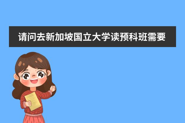 请问去新加坡国立大学读预科班需要准备些什么