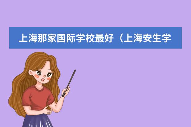 上海那家国际学校最好（上海安生学校学费）