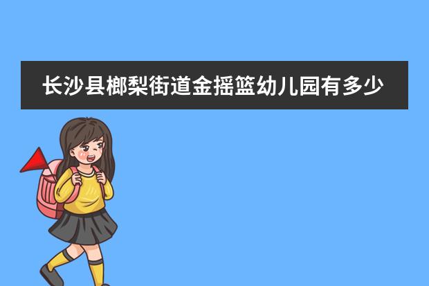 长沙县榔梨街道金摇篮幼儿园有多少个班