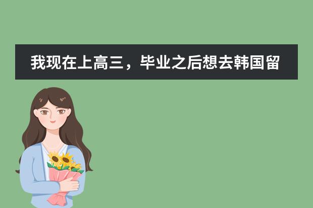 我现在上高三，毕业之后想去韩国留学&middot;&middot;&middot;需要什么资料或条件吗》》