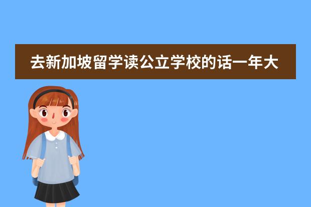 去新加坡留学读公立学校的话一年大概多少费用 省吃俭用的话