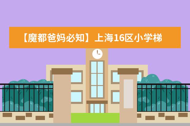 【魔都爸妈必知】上海16区小学梯队排名（这个郊区逆天了！坐拥顶尖民办初中又是体制外家长的天堂！|青浦教育格局详解）