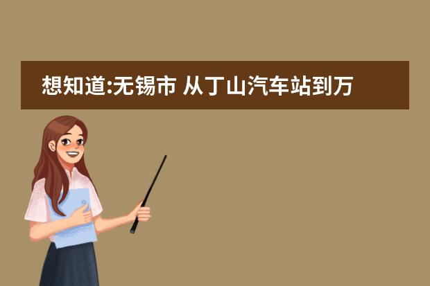 想知道:无锡市 从丁山汽车站到万达国际影城(宜兴店)怎么坐公交？