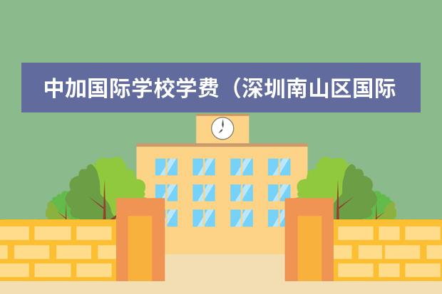 中加国际学校学费（深圳南山区国际学校收费标准整理，一览学费排名！）